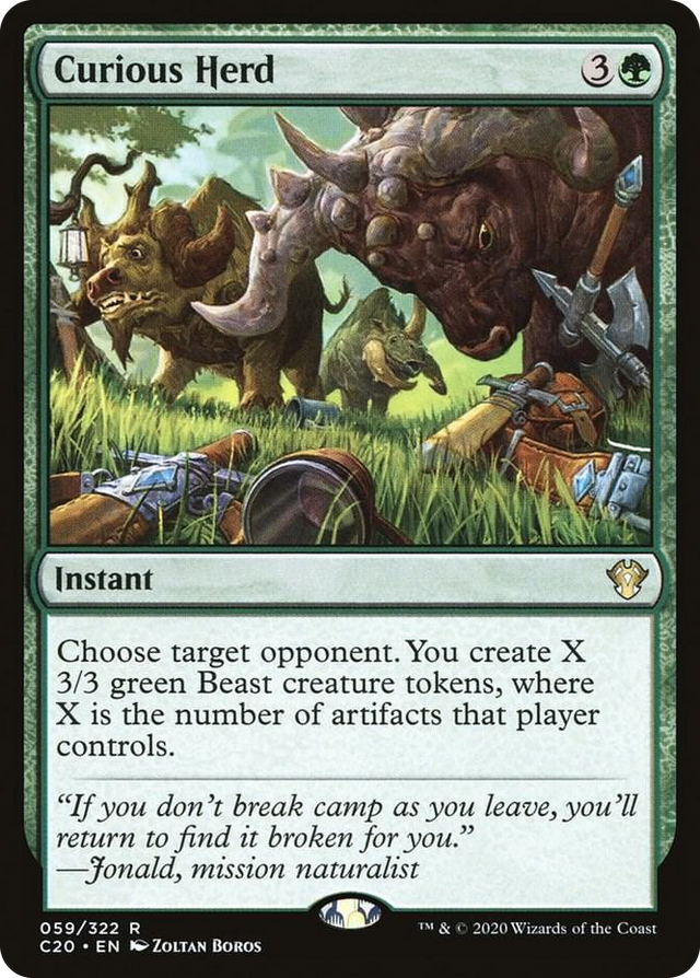 0059 Curious Herd R Commander 2020