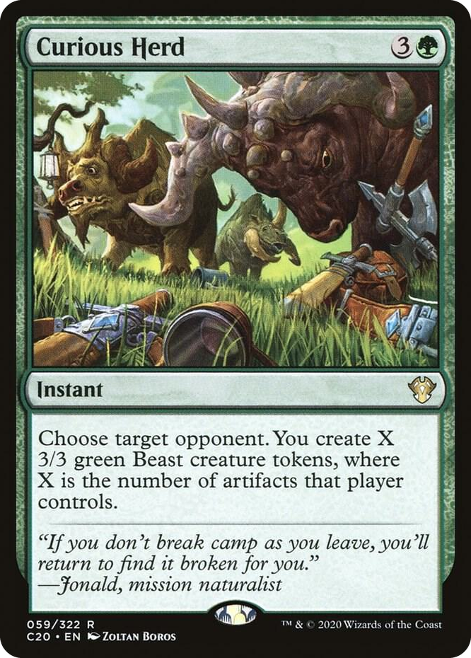 0059 Curious Herd R Commander 2020