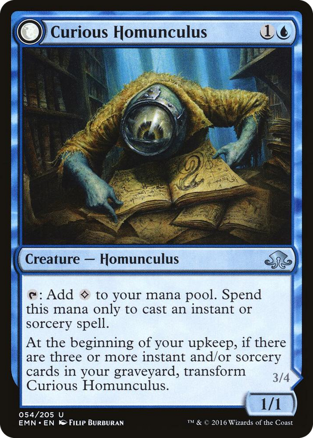 0054 Curious Homunculus U Eldritch Moon