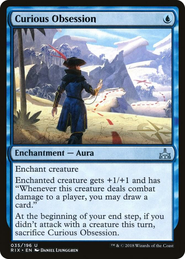 0035 Curious Obsession U Rivals of Ixalan