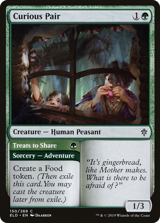0150 Curious Pair C Throne of Eldraine