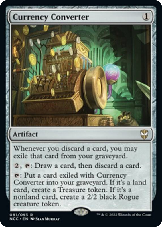 0081 Currency Converter R Commander: Streets of New Capenna