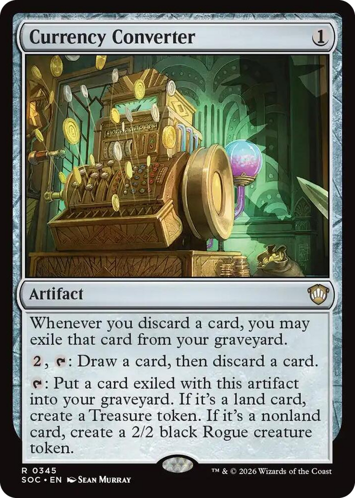 Currency Converter #345 R - Commander: Secrets of Strixhaven Pokemon card