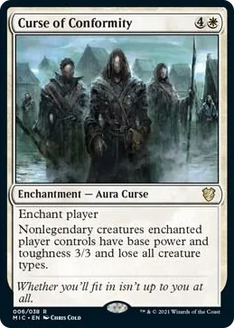 0006 Curse of Conformity R Commander: Innistrad: Midnight Hunt