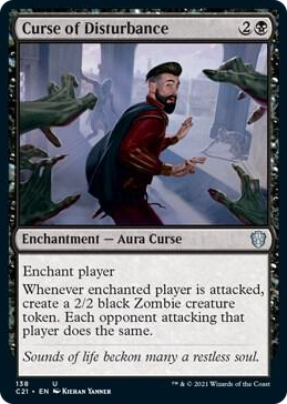 0138 Curse of Disturbance U Commander 2021