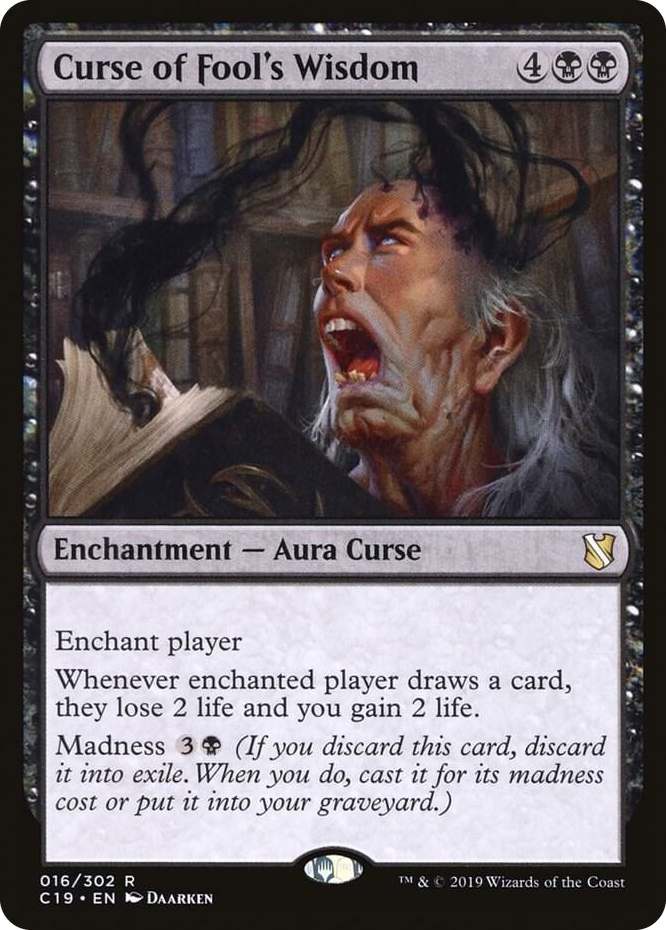 0016 Curse of Fool's Wisdom R Commander 2019