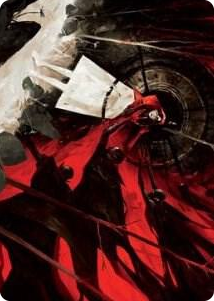 Curse of Hospitality Art Card #41 S - Art Series: Innistrad: Crimson Vow Pokemon card