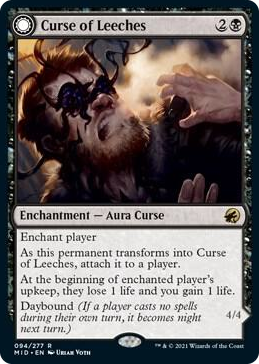 0094 Curse of Leeches R Innistrad: Midnight Hunt