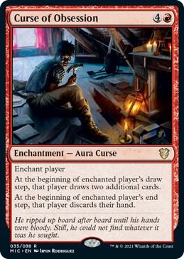 0035 Curse of Obsession R Commander: Innistrad: Midnight Hunt
