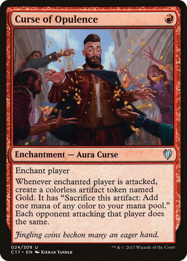 0024 Curse of Opulence U Commander 2017