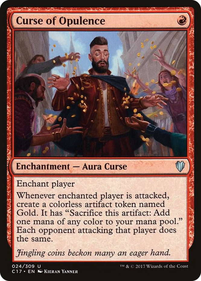 0024 Curse of Opulence U Commander 2017