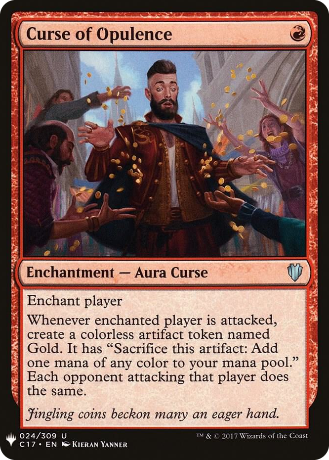 0024 Curse of Opulence U The List Reprints