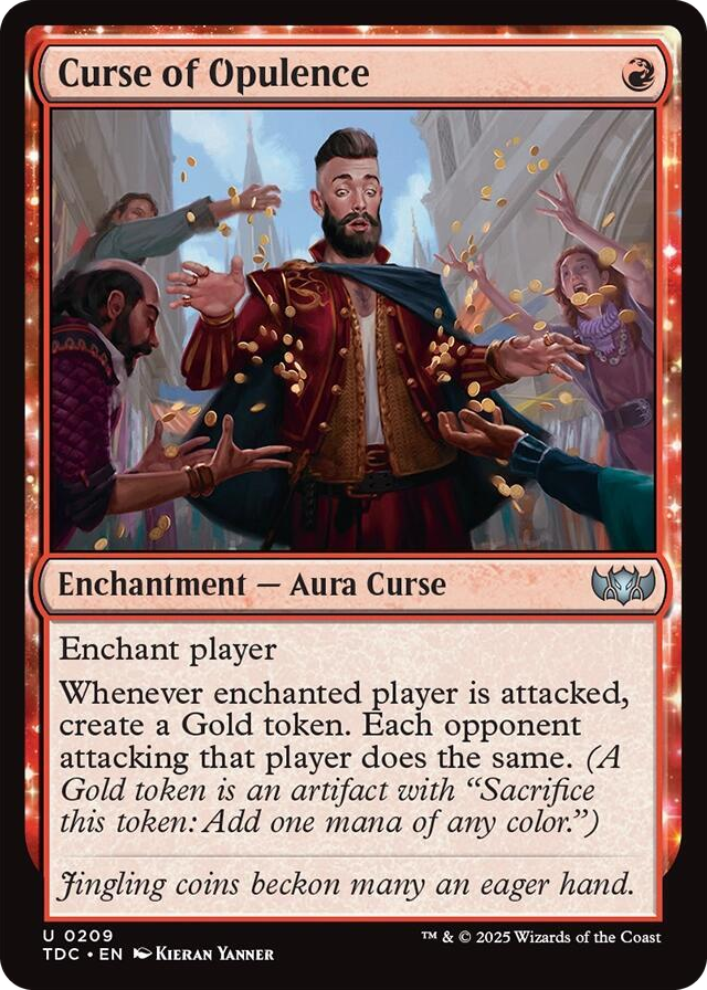 0209 Curse of Opulence U Commander: Tarkir: Dragonstorm