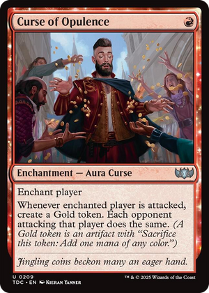 0209 Curse of Opulence U Commander: Tarkir: Dragonstorm