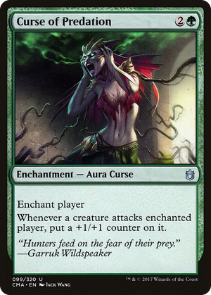 0099 Curse of Predation U Commander Anthology