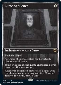 0015 Curse of Silence R Innistrad: Double Feature