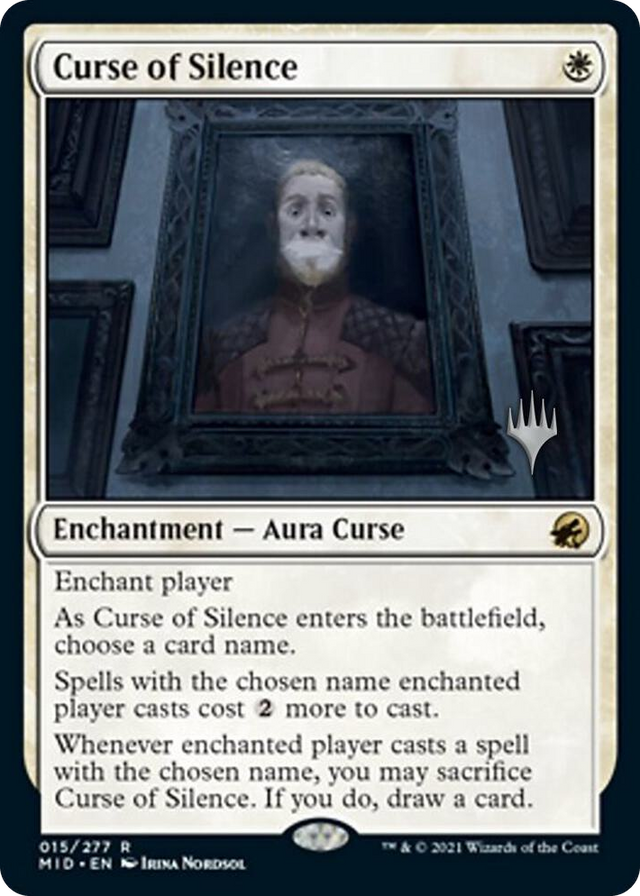 0015 Curse of Silence R Promo Pack: Innistrad: Midnight Hunt