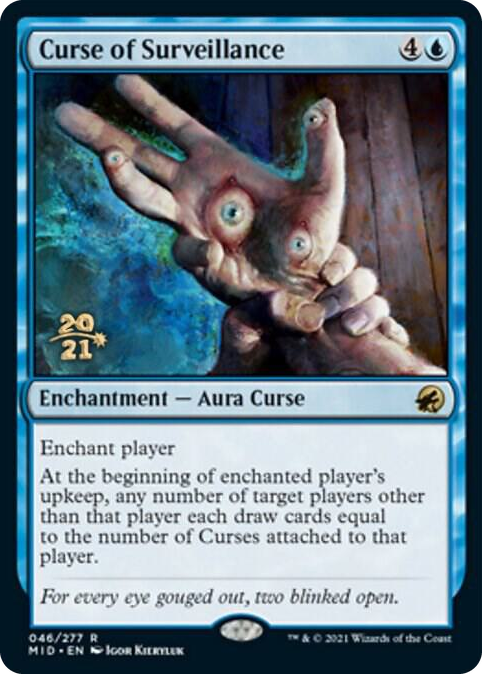 0046 Curse of Surveillance R Prerelease Cards