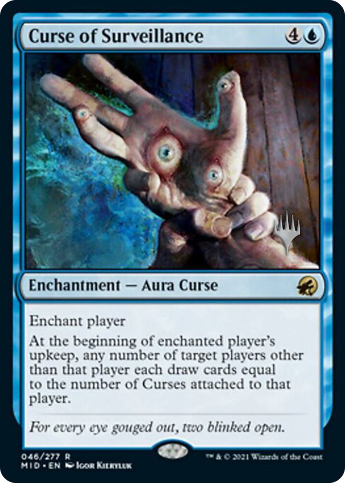 0046 Curse of Surveillance R Promo Pack: Innistrad: Midnight Hunt