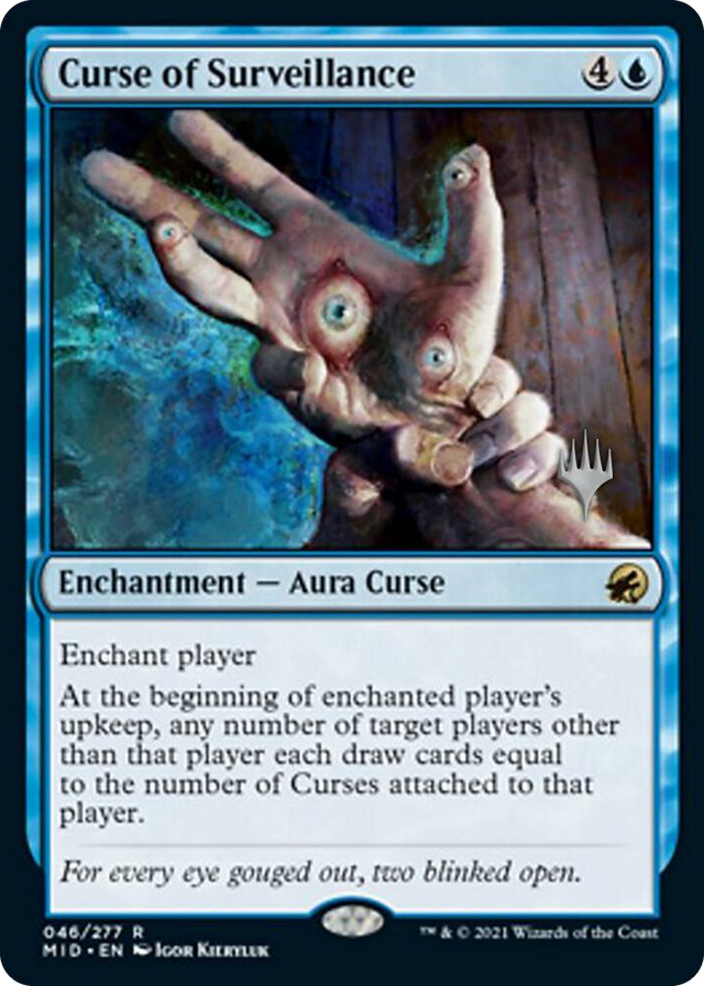 0046 Curse of Surveillance R Promo Pack: Innistrad: Midnight Hunt