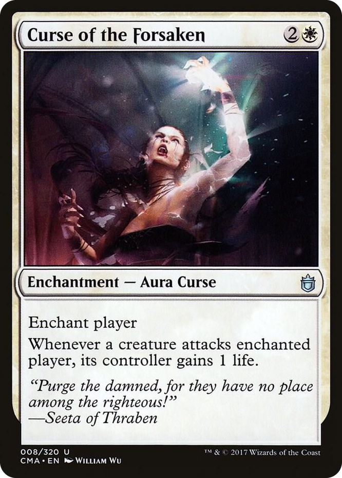 Curse of the Forsaken #8 U - Commander Anthology Pokemon card