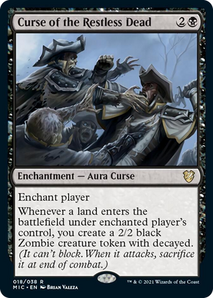 0018 Curse of the Restless Dead R Commander: Innistrad: Midnight Hunt