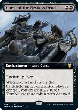 0056 Curse of the Restless Dead (Extended Art) R Commander: Innistrad: Midnight Hunt