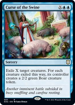 0037 Curse of the Swine R Commander: Kaldheim