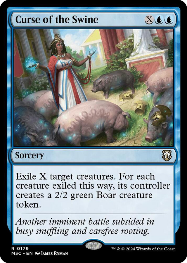 0179 Curse of the Swine R Commander: Modern Horizons 3