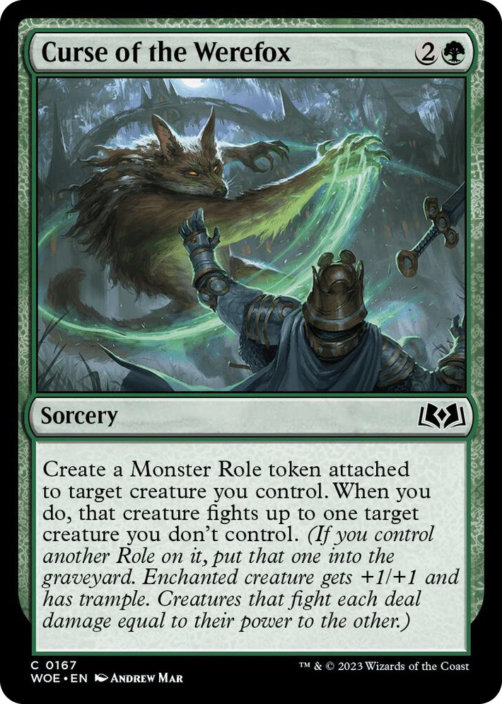 0167 Curse of the Werefox C Wilds of Eldraine