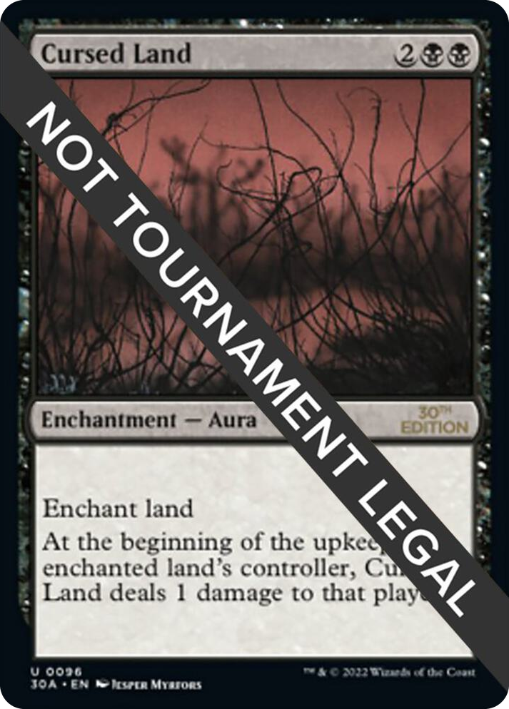 0096 Cursed Land U 30th Anniversary Edition