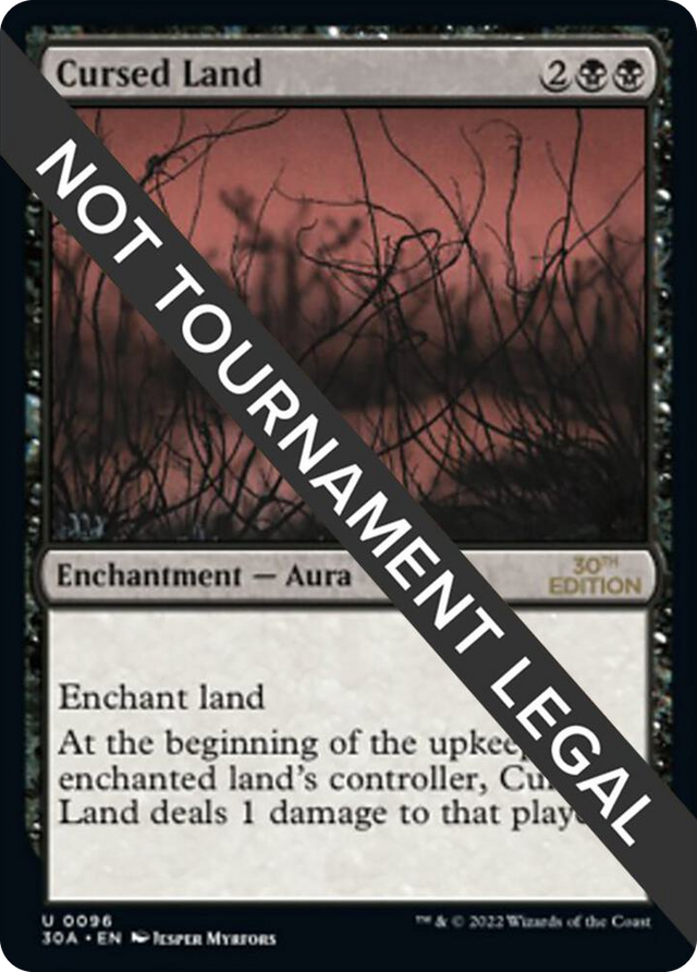 0096 Cursed Land U 30th Anniversary Edition