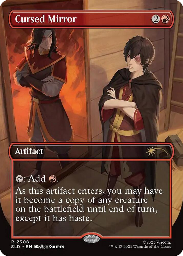 2308 Cursed Mirror R Secret Lair Drop Series