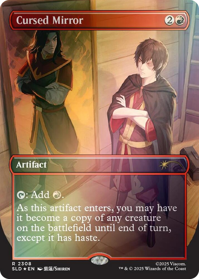 2308 Cursed Mirror (Rainbow Foil) R Secret Lair Drop Series