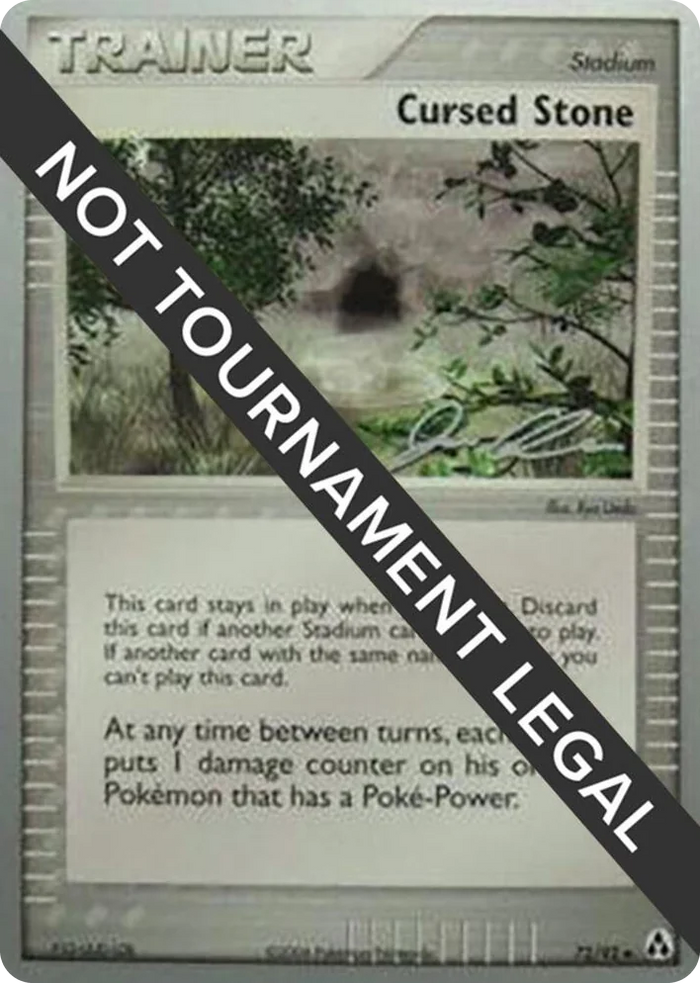 0072 Cursed Stone - 2006 (Jason Klaczynski) Uncommon World Championship Decks