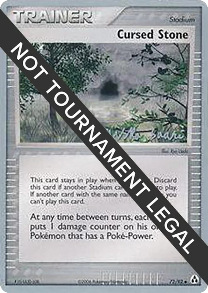 0072 Cursed Stone - 2006 (Miska Saari) Uncommon World Championship Decks