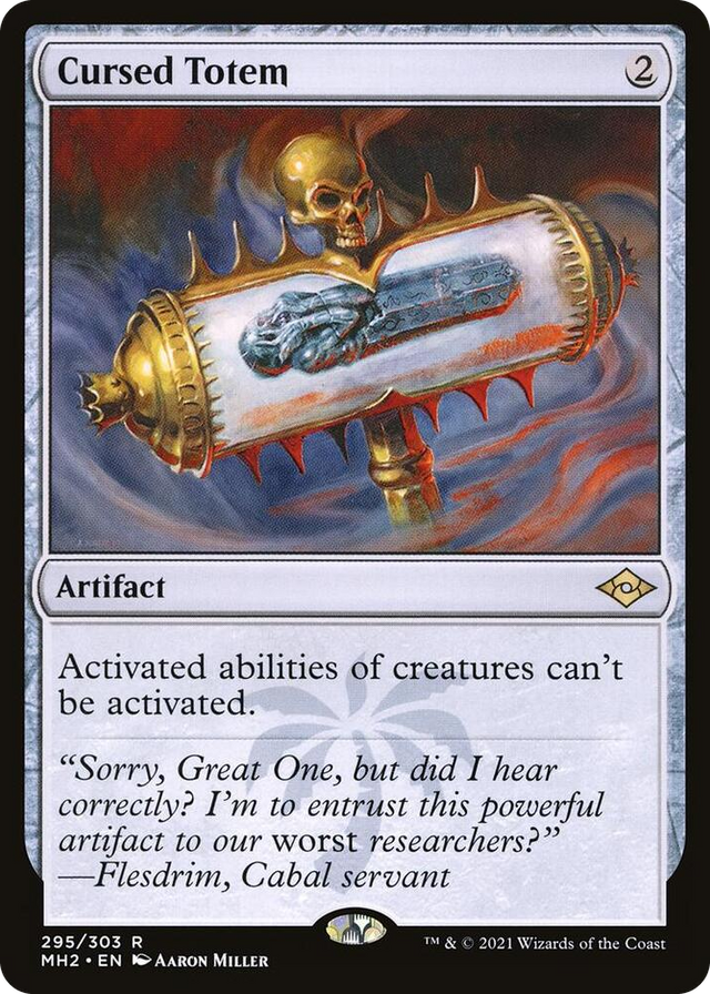 0295 Cursed Totem R Modern Horizons 2
