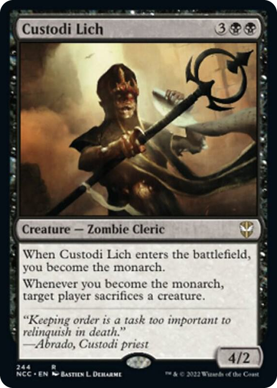 0244 Custodi Lich R Commander: Streets of New Capenna