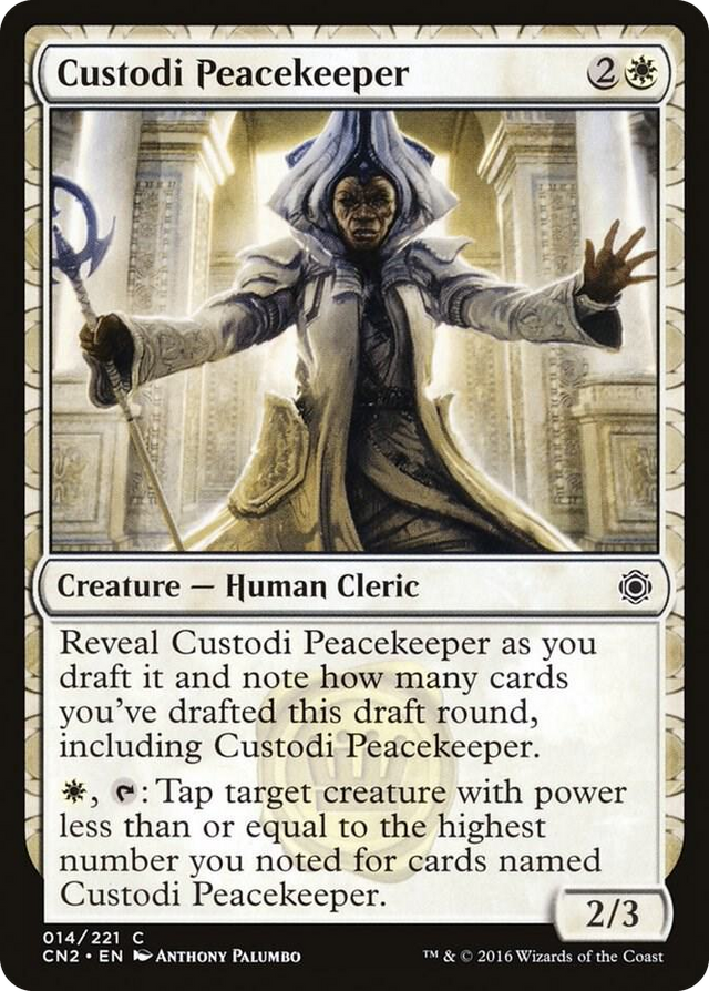 0014 Custodi Peacekeeper C Conspiracy: Take the Crown