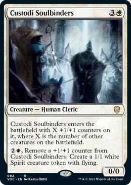 0082 Custodi Soulbinders R Commander: Innistrad: Crimson Vow