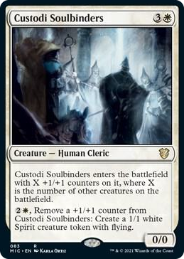 0083 Custodi Soulbinders R Commander: Innistrad: Midnight Hunt