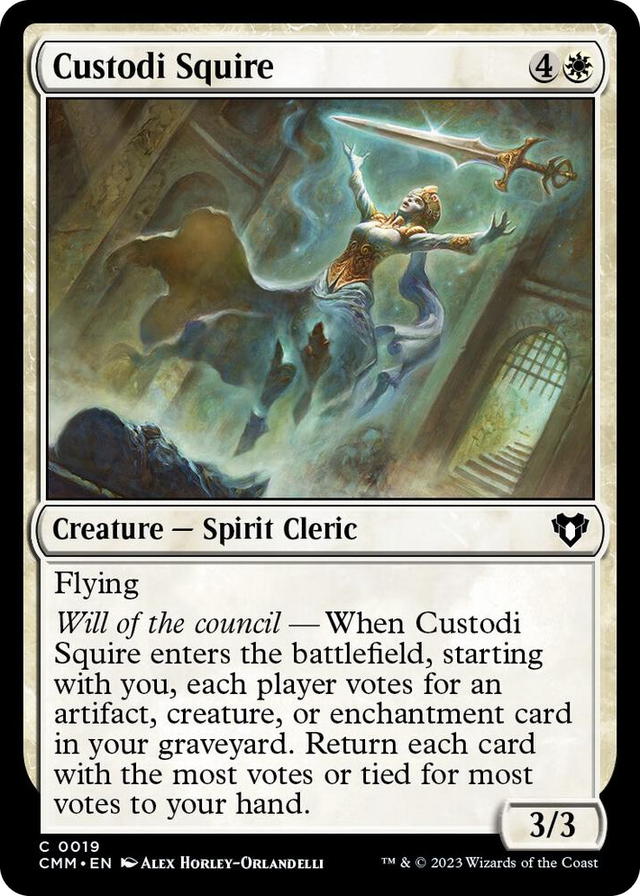 0019 Custodi Squire C Commander Masters