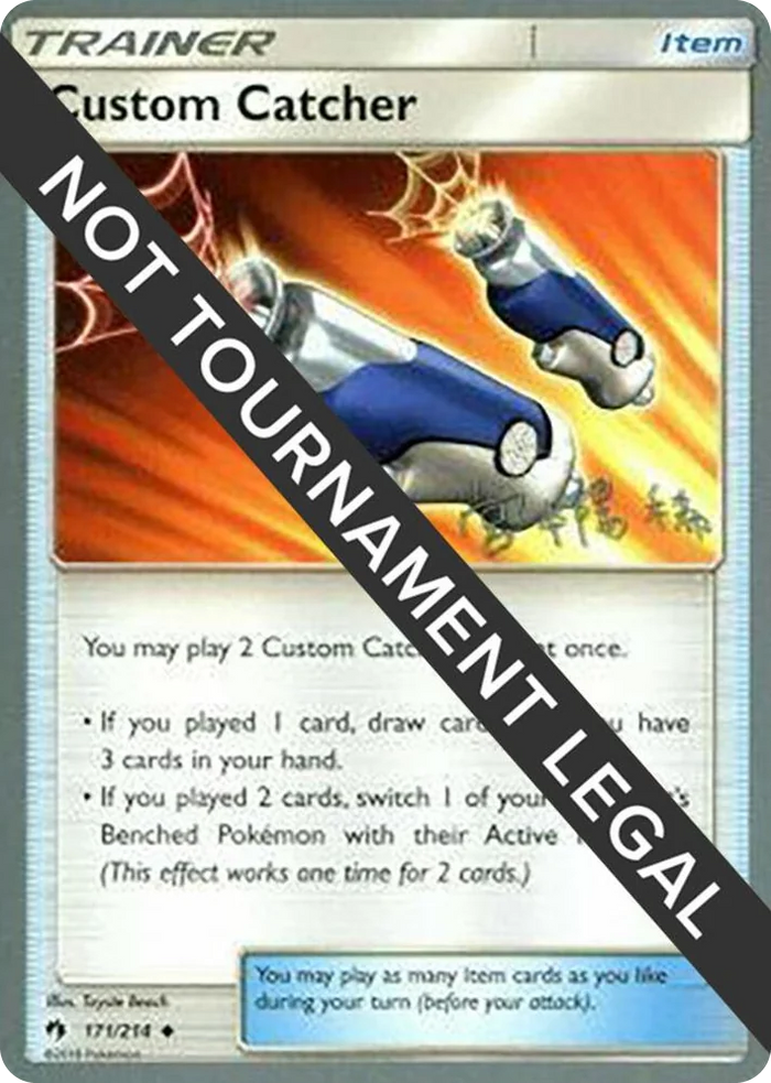 0171 Custom Catcher - 2019 (Haruki Miyamoto) Uncommon World Championship Decks