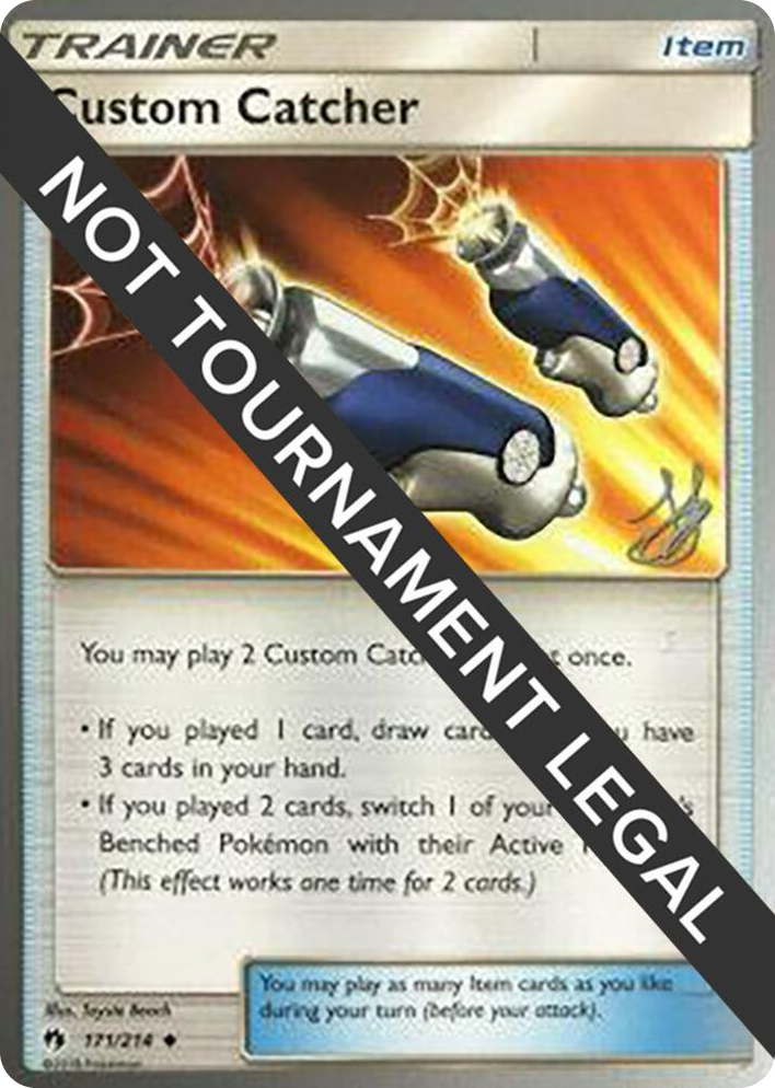 0171 Custom Catcher - 2019 (Henry Brand) Uncommon World Championship Decks
