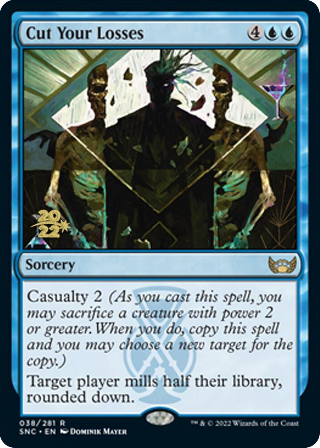 0038 Cut Your Losses R Prerelease Cards