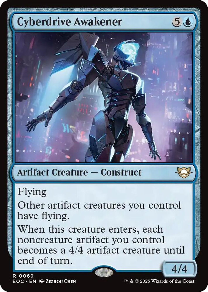 0069 Cyberdrive Awakener R Commander: Edge of Eternities