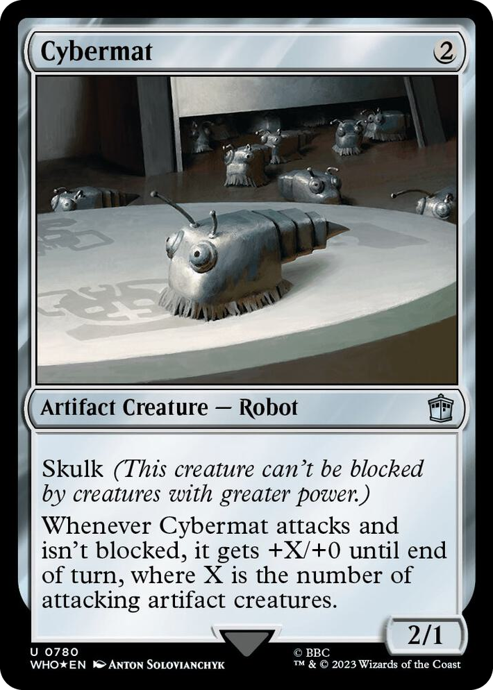 0780 Cybermat (Surge Foil) U Universes Beyond: Doctor Who