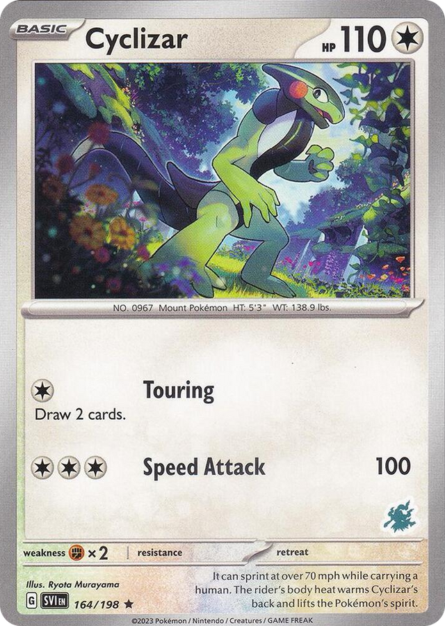 0164 Cyclizar - Darkrai Deck Rare Battle Academy 2024