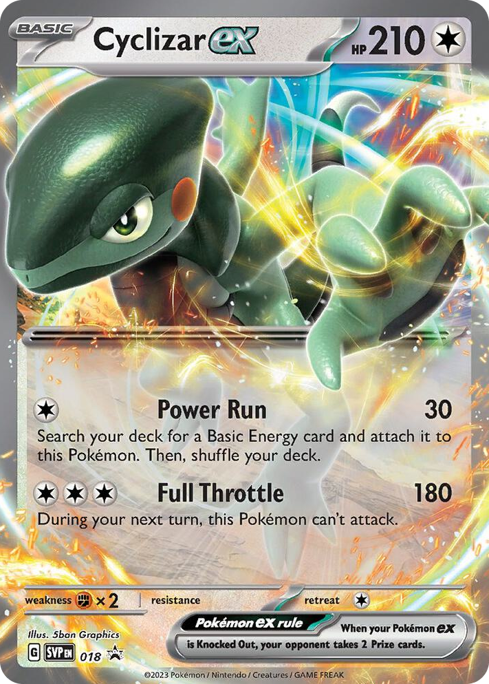 0018 Cyclizar ex - 018 Promo Scarlet & Violet Promo Cards