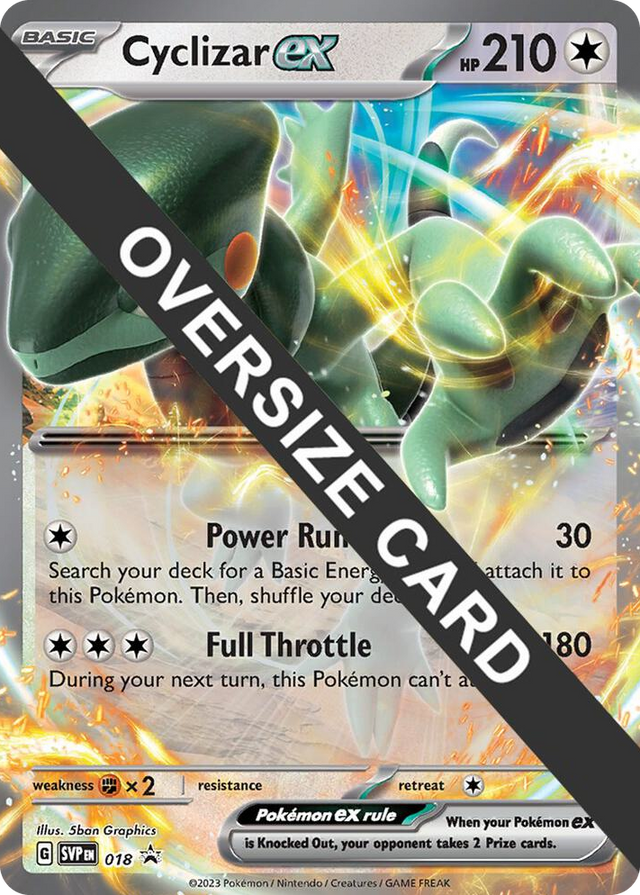 0018 Cyclizar ex Promo Jumbo Cards